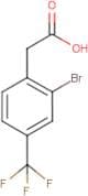 2-Bromo-4-(trifluoromethyl)phenylacetic acid