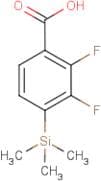 2,3-Difluoro-4-(trimethylsilyl)benzoic acid