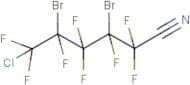 Perfluoro-6-chloro-3,5-dibromohexanenitrile