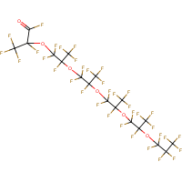 Perfluoro-2,5,8,11,14-pentamethyl-3,6,9,12,15-pentaoxaoctadecanoyl fluoride