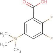 2,3-Difluoro-5-(trimethylsilyl)benzoic acid
