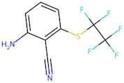 2-Amino-6-(pentafluoroethylthio)benzonitrile