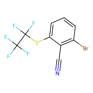 2-Bromo-6-(pentafluoroethylthio)benzonitrile