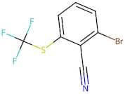 2-Bromo-6-(trifluoromethylthio)benzonitrile