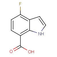 4-Fluoro-1H-indole-7-carboxylic acid