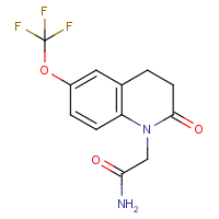 2-[3,4-Dihydro-2-oxo-6-(trifluoromethoxy)quinolin-1(2H)-yl]acetamide