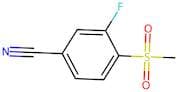3-Fluoro-4-(methylsulphonyl)benzonitrile