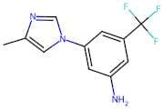 3-Amino-5-(4-methyl-1H-imidazol-1-yl)benzotrifluoride
