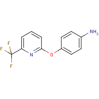 4-{[6-(Trifluoromethyl)pyridin-2-yl]oxy}aniline