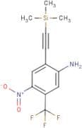 5-Amino-2-nitro-4-[2-(trimethylsilyl)ethynyl]benzotrifluoride