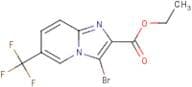 Ethyl 3-bromo-6-(trifluoromethyl)imidazo[1,2-a]pyridine-2-carboxylate