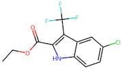 Ethyl 5-chloro-3-(trifluoromethyl)-1H-indole-2-carboxylate