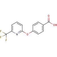 4-{[6-(Trifluoromethyl)pyridin-2-yl]oxy}benzoic acid