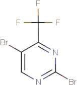 2,5-Dibromo-4-(trifluoromethyl)pyrimidine