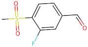 3-Fluoro-4-(methylsulphonyl)benzaldehyde
