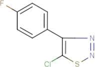 5-Chloro-4-(4-fluorophenyl)-1,2,3-thiadiazole