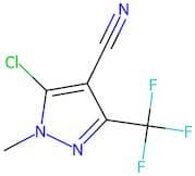 5-Chloro-1-methyl-3-(trifluoromethyl)-1H-pyrazole-4-carbonitrile