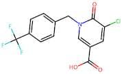 5-Chloro-1,6-dihydro-6-oxo-1-[4-(trifluoromethyl)benzyl]pyridine-3-carboxylic acid