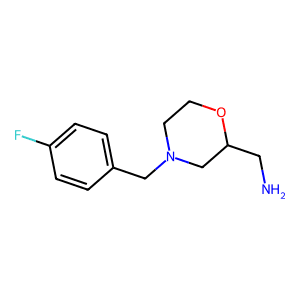 [4-(4-Fluorobenzyl)morpholin-2-yl]methylamine