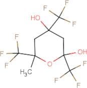 6-Methyl-2,4,6-tris(trifluoromethyl)tetrahydro-2H-pyran-2,4-diol