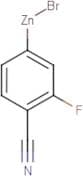 4-Cyano-3-fluorophenylzinc bromide 0.5M solution  in THF