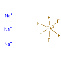 Sodium hexafluoroferrate