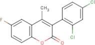 3-(2,4-Dichlorophenyl)-6-fluoro-4-methylcoumarin