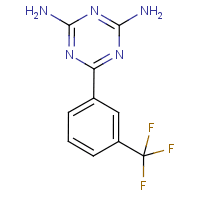 2,4-Diamino-6-[3-(trifluoromethyl)phenyl]-1,3,5-triazine