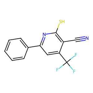3-Cyano-6-phenyl-4-(trifluoromethyl)pyridine-2-thiol