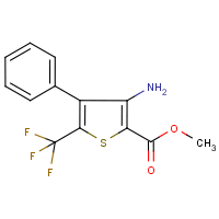 Methyl 3-amino-4-phenyl-5-(trifluoromethyl)thiophene-2-carboxylate