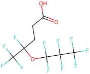 4,5,5,5-Tetrafluoro-4-(heptafluoropropoxy)pentanoic acid