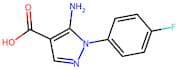 5-Amino-1-(4-fluorophenyl)-1H-pyrazole-4-carboxylic acid