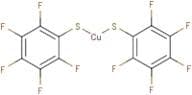 Bis(pentafluorophenylthio) copper(II) salt