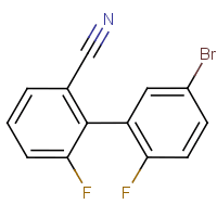 5'-Bromo-2',6-difluorobiphenyl-2-carbonitrile