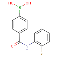 4-[(2-Fluorophenyl)carbamoyl]benzeneboronic acid