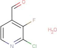 2-Chloro-3-fluoroisonicotinaldehyde hydrate