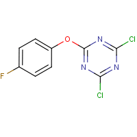 2,4-Dichloro-6-(4-fluorophenoxy)-1,3,5-triazine