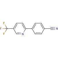 4-[5-(Trifluoromethyl)pyridin-2-yl]benzonitrile