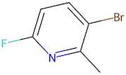 3-Bromo-6-fluoro-2-methylpyridine
