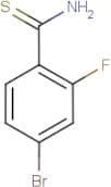 4-Bromo-2-fluorothiobenzamide