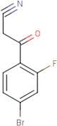 3-(4-Bromo-2-fluorophenyl)-3-oxopropanenitrile