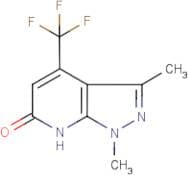 1,7-Dihydro-1,3-dimethyl-4-(trifluoromethyl)-6H-pyrazolo[3,4-b]pyridin-6-one