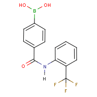 4-{[2-(Trifluoromethyl)phenyl]carbamoyl}benzeneboronic acid