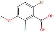 6-Bromo-2-fluoro-3-methoxybenzeneboronic acid