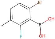 6-Bromo-2-fluoro-3-methylbenzeneboronic acid
