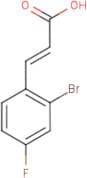 2-Bromo-4-fluorocinnamic acid