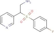 3-{2-Amino-1-[(4-fluorophenyl)sulphonyl]ethyl}pyridine