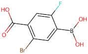 5-Bromo-4-carboxy-2-fluorobenzeneboronic acid