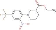 Ethyl 1-[2-nitro-4-(trifluoromethyl)phenyl]piperidine-3-carboxylate