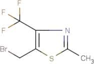 5-(Bromomethyl)-2-methyl-4-(trifluoromethyl)-1,3-thiazole